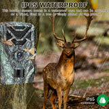 IC ICLOVER Trail Camera 30MP 2K, Game Camera with Wide-Angle Motion Latest Sensor View 0.2s Trigger Speed and 【32GB SD Card Included】 HD TFT Screen Waterproof Cam for Wildlife Deer Scouting Hunting