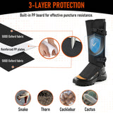 IC ICLOVER Snake Gaiters, Lightweight Stab-Resistant Snake Guards, Waterproof Snake Bite Protection Leg Guard for Men & Women