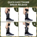 IC ICLOVER Ankle Holster for Concealed Carry, Leg Gun Holster Pistol Airsoft Holsters with Spare Mag Pouch, Breathable Gun Holsters for Women Men, Right & Left Hand Gun Holder Fits Various Gun Sizes