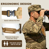 Shotgun Shoulder Recoil Pad, Adjustable Shooting Shoulder Pad, Leather Shooting Field Recoil Shield with 0.4" EPE Thick Padded Shoulder Protection for Shooting Range Hunting