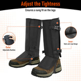 IC ICLOVER Snake Gaiters, Lightweight Stab-Resistant Snake Guards, Waterproof Snake Bite Protection Leg Guard for Men & Women