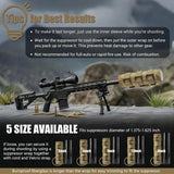 Suppressor Cover (5/6/7/7.5/9 inch), 1500°F Heat Resistant Suppressor Wrap & Burn Proof Fiberglass Sleeve, Microfiber Fireproof Heat Insulation Silencer Protection, Heat Shield for Shooting