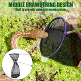 IC ICLOVER Snake Catcher Net + 39" Collapsible Snake Hook, Snake Grabber Handling Tool, Reptile Catching Net with Telescopic Pole Stick, Best Tool Set for Moving Pick-Up Rattle Snakes Lizard Reptiles