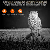 IC ICLOVER Trail Camera 30MP 2K, Game Camera with Wide-Angle Motion Latest Sensor View 0.2s Trigger Speed and 【32GB SD Card Included】 HD TFT Screen Waterproof Cam for Wildlife Deer Scouting Hunting