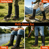 IC ICLOVER Snake Gaiters, Lightweight Stab-Resistant Snake Guards, Waterproof Snake Bite Protection Leg Guard for Men & Women