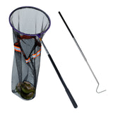 IC ICLOVER Snake Catcher Net + 39" Collapsible Snake Hook, Snake Grabber Handling Tool, Reptile Catching Net with Telescopic Pole Stick, Best Tool Set for Moving Pick-Up Rattle Snakes Lizard Reptiles