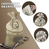 IC ICLOVER Snake Reptile Bag with Drawstring, 20" x 28" Heavy Duty Large Snake Hunting Pouch with Sewn Bottom Corners for Moving Transporting Capturing Hunting Catching Snakes Reptiles