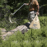 IC ICLOVER Snake Reptile Bag with Drawstring, 20" x 28" Heavy Duty Large Snake Hunting Pouch with Sewn Bottom Corners for Moving Transporting Capturing Hunting Catching Snakes Reptiles