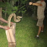 IC ICLOVER Snake Reptile Bag with Drawstring, 20" x 28" Heavy Duty Large Snake Hunting Pouch with Sewn Bottom Corners for Moving Transporting Capturing Hunting Catching Snakes Reptiles