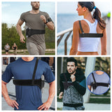 IC ICLOVER Shoulder Holster for Concealed Carry, Gun Holster for Men and Women, Quick Pull Universal Underarm Chest Holster, Deep Concealment Shoulder Holsters Fits Most Subcompact Compact Pistols