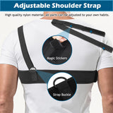 IC ICLOVER Shoulder Holster for Concealed Carry, Gun Holster for Men and Women, Quick Pull Universal Underarm Chest Holster, Deep Concealment Shoulder Holsters Fits Most Subcompact Compact Pistols