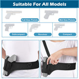 IC ICLOVER Shoulder Holster for Concealed Carry, Gun Holster for Men and Women, Quick Pull Universal Underarm Chest Holster, Deep Concealment Shoulder Holsters Fits Most Subcompact Compact Pistols