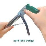 IC ICLOVER 47 Inch Extra Heavy Duty Standard Reptile Snake Tongs Reptile Grabber Rattle Snake Catcher Wide Jaw Handling Tool