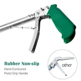 IC ICLOVER 47 Inch Extra Heavy Duty Standard Reptile Snake Tongs Reptile Grabber Rattle Snake Catcher Wide Jaw Handling Tool