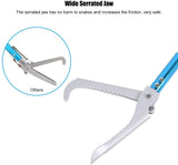 IC ICLOVER 52 Inch Aluminum Alloy Snake Tongs, Professional Standard All-in-One Reptile Grabber Rattle Snake Catcher